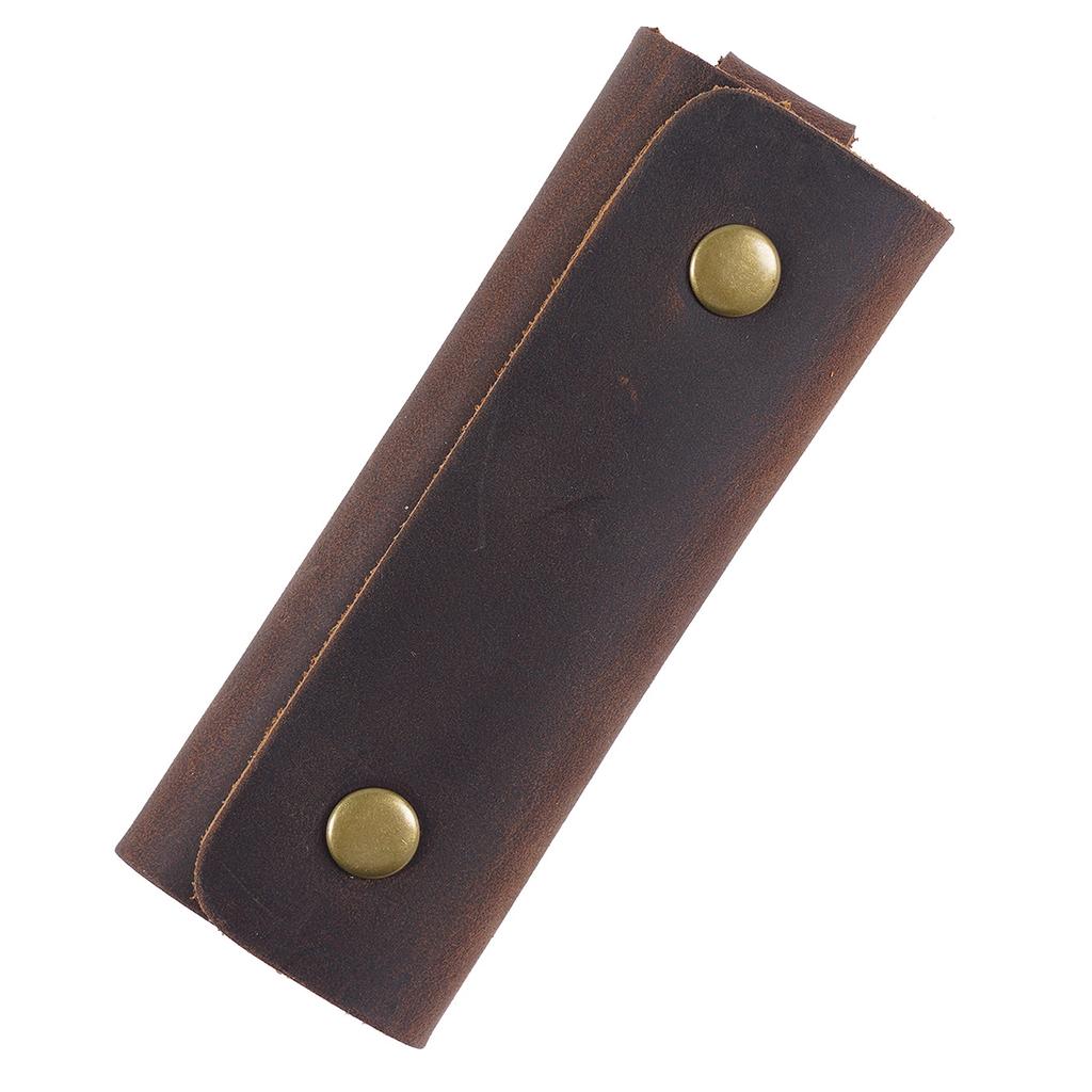 Genuine Leather Multi-function Key Holder Bags High Quality Natural Cowhide Key Pouch Casual Business Small Gift Key Wallets Bag