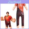 Kinder Wreck-it Ralph 2 Cosplay-Kostüm mit weichem und bequemem Jumpsuit-Design