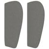 Maison Exclusive - Tête de lit avec oreilles Gris foncé 103x23x78/88 cm Tissu