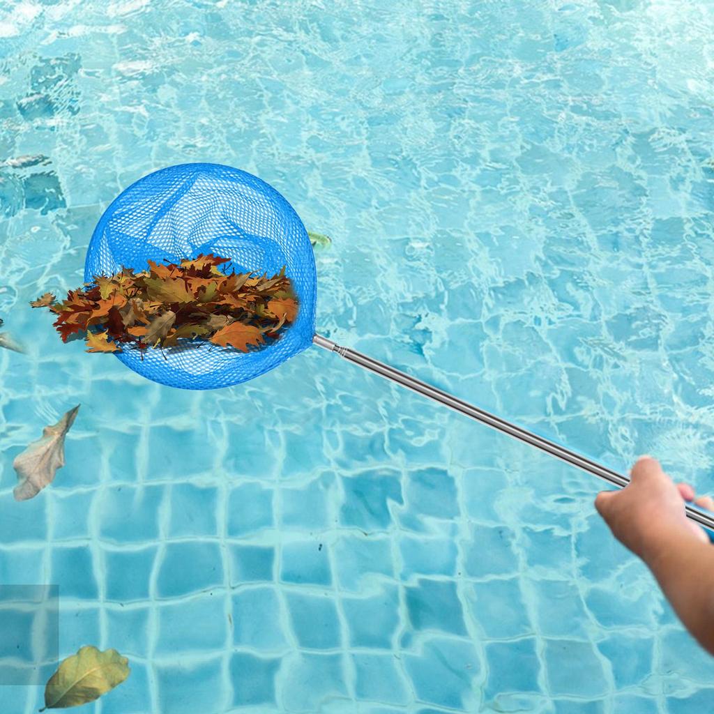Pool Net For Cleaning Pool Skimmer Net Telescoping Pool Skimmer Fishing Nets Pool Cleaner Net Small Pool Net Skimmer For Outdoor