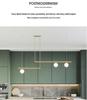 Nordic Modern LED Pendant Lights – Minimalist Glass Sphere for Dining Table