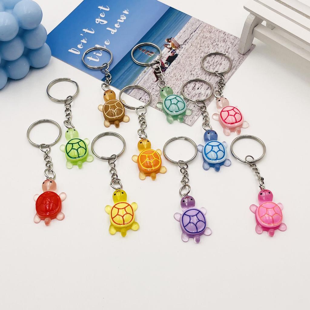 Unique Turtles Keyring Bag Charm Adorable Turtles Key Holder Soft And Comfortable Keychain Pendant For Daily Wear