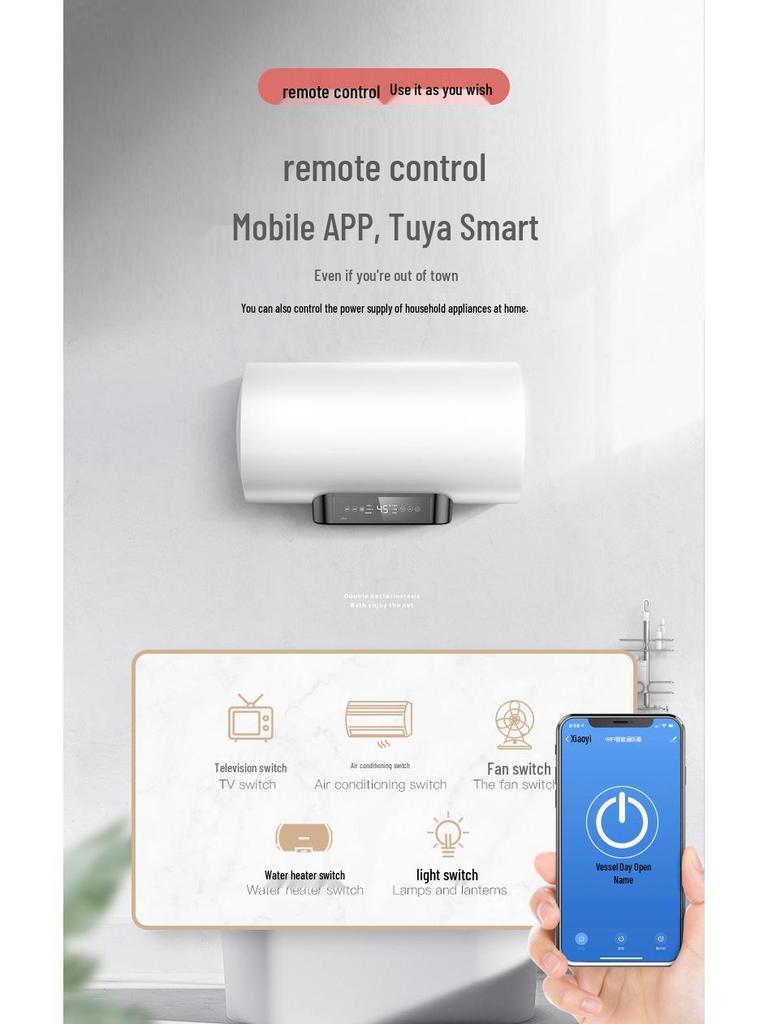 Tuya Smart Wi-Fi & Bluetooth Switch with Mobile Control