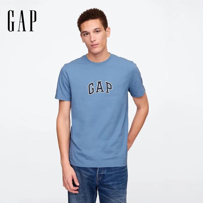 GAP Unisex 2025 Spring Logo Short Sleeve T-Shirt L