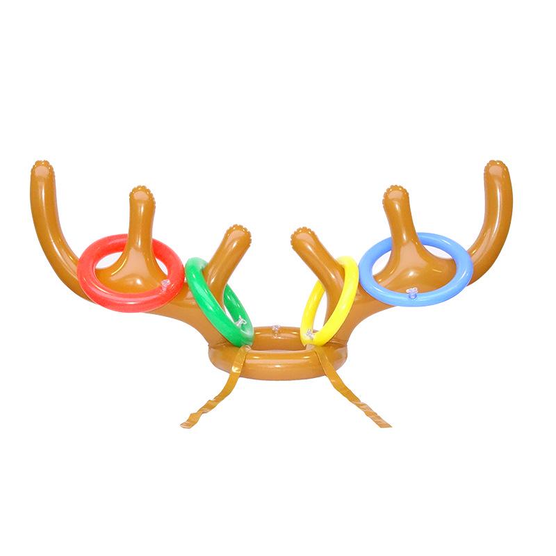 

Надувная игра «Бросание рождественской шляпы» - Кактус, Фламинго и Рога для развлечения родителей и детей