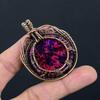 Tree Of Life Multi Fire Labradorite Pendant Gemstone Jewelry, 999 Copper Wire Wrapped Pendant, Gift For Women Handmade Pendant