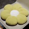 Flower Seat Cushion For Bedroom Home Office Plush Short Pile Pp Cotton Decor