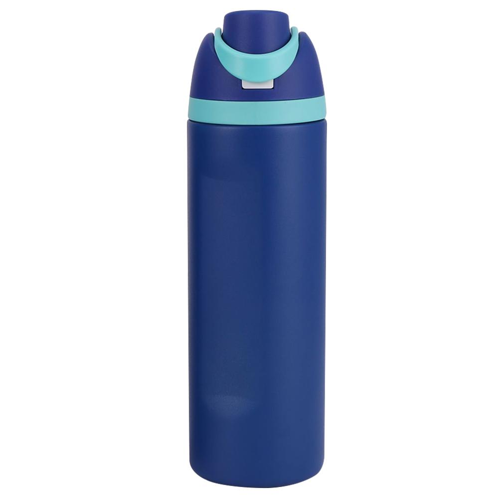 New Thermos Cup 24oz 32oz Insulated Cup Stainless Steel Space Kettle Water Bottle with Straw Vacuum Flasks for Car Outdoor Sport