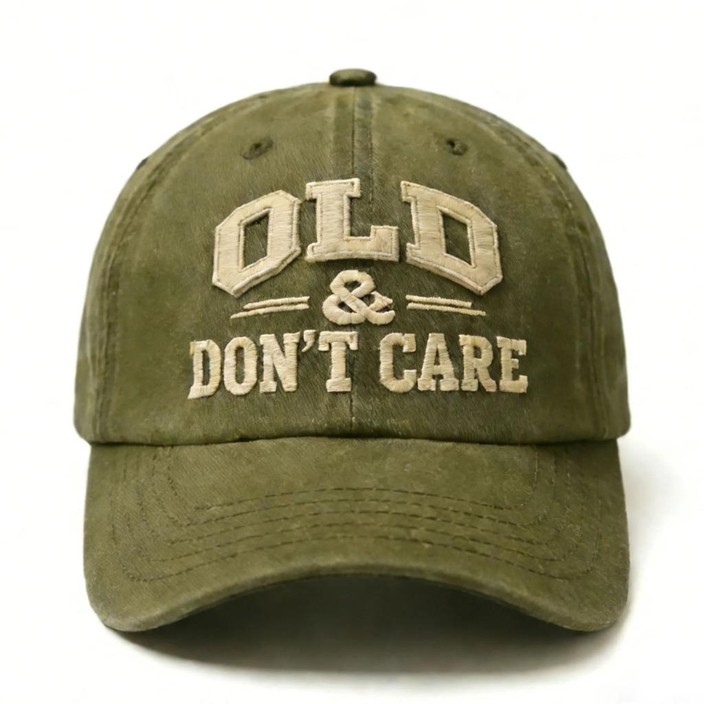 Adjustable Baseball Cap Embroidered Distressed Baseball Cap Embroidery Baseball Cap Comfortable For Gifting Outdoor Activities