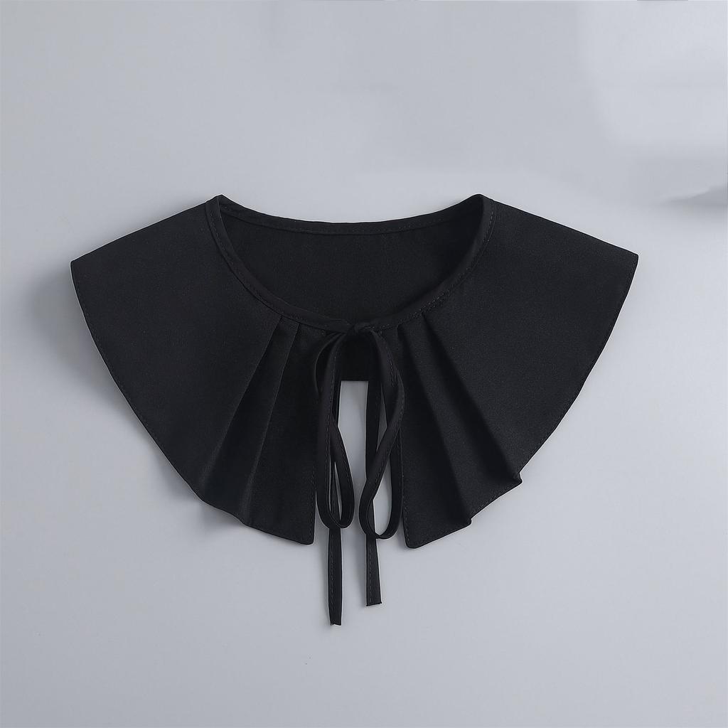 Women Dress Shirt Detachable Collar Women's Lapel Fake Collar Shawl Shoulder Wraps for Sweater False Collar Fuax Cols Accessory