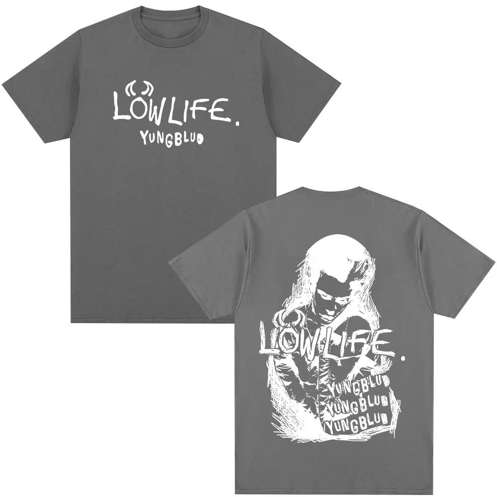 Yungblud Lowlife Album T-Shirts s Damenbekleidung Mode Kurzarm T Hochwertiges Lässiges Oversized T-Shirt