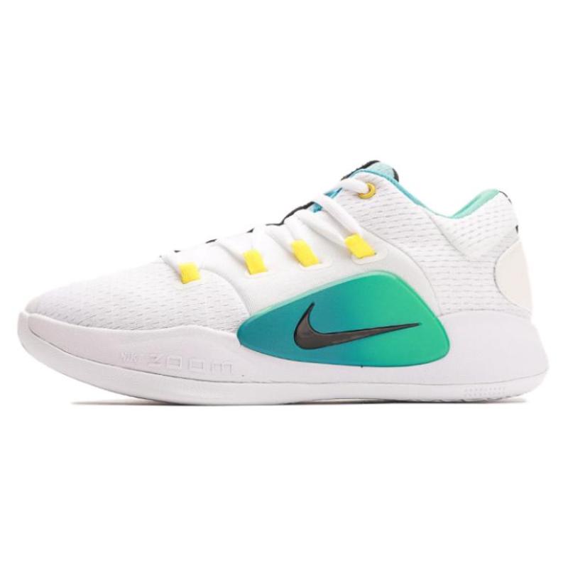 Nike Hyperdunk X Low EP White Teal Gradient Sneakers FN3441-101