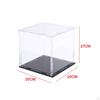 Acrylic Display Case Showcase Dustproof Holder Box for Doll Sculpture Jewellery Toy