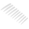 10pcs Professional Long Pointed Nail Tip Home Salon Fake False Nail Set Manicure Tool