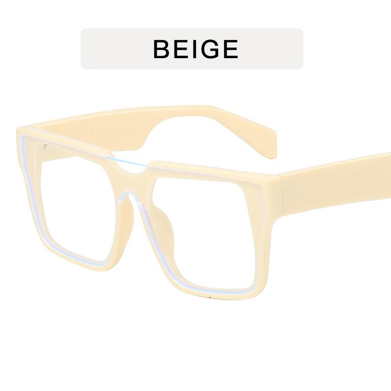 European American Women's Sun Glasses Square Shape Stylish Sunglasses Woman Vacation Travelling Men Sunglass