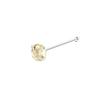 Nose Stud Women's Super Flash Color Czech Diamond European and American Nightclubs Easiest for Match Puncture Labret Hypoallergenic Earring Bone Nail