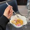 Premium Hammered Stainless Steel Fruit Fork Set