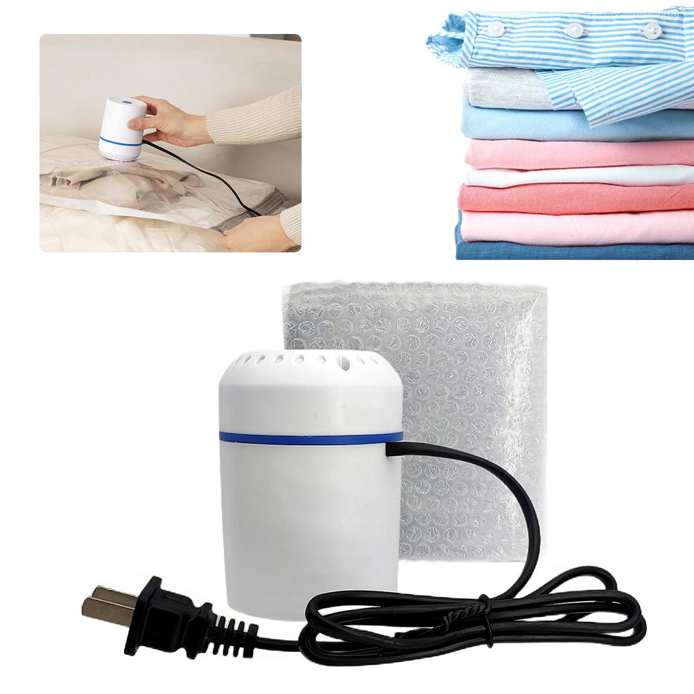 Electric Air Pump 220 V Portable Mini Vacuum Sealer Machine Suction Air Pump for Clothes Pillows Quilts for Vacuum Storage Bags