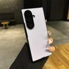 Solid Color Lichee Leather Bumper Anti-drop Phone Case for Samsung Galaxy Z Fold 8 7 6 5 4 Ultra Thin Camera Protection Cover
