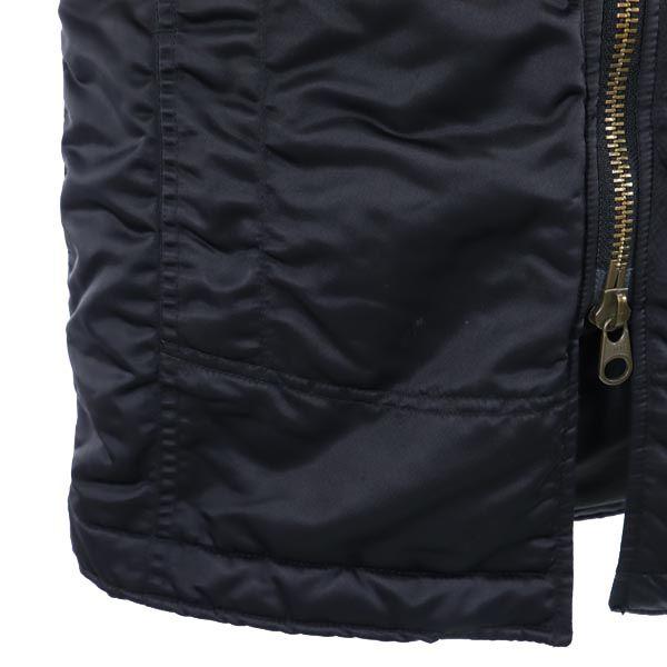 HYSTERIC GLAMOUR Military Coat FREE Black Filled with Cotton Women Used