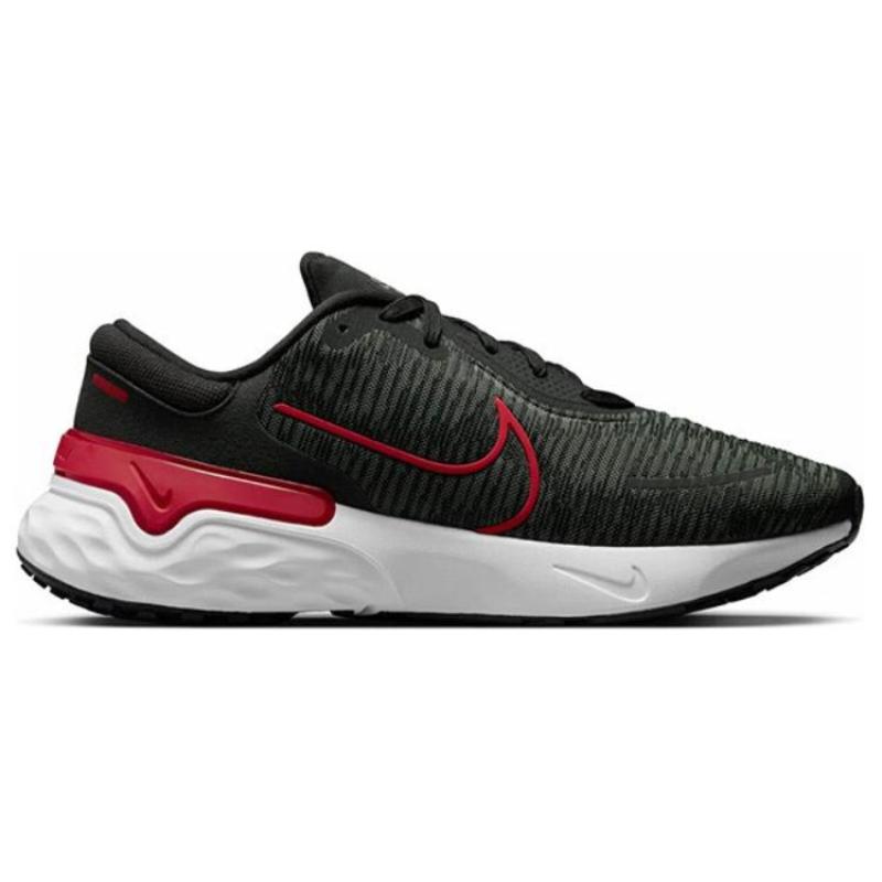 Nike Renew Run 4 Road Running Shoes 'Black University Red' Sneakers DR2677-003