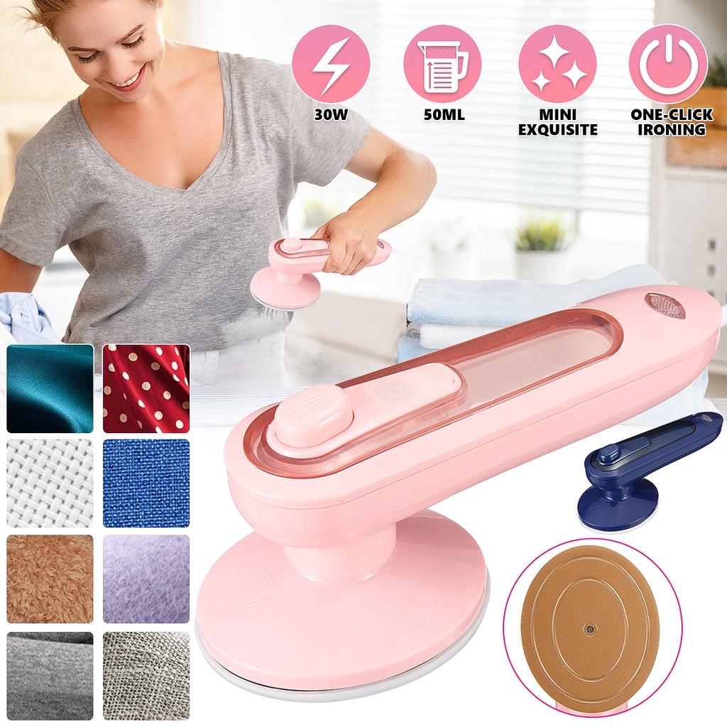 Mini Household Handheld hanging Iron Portable Iron Electric Garment Steamer Manual Ironing Machine Home Travel Fast Heat 30W 7.9"" * 3""