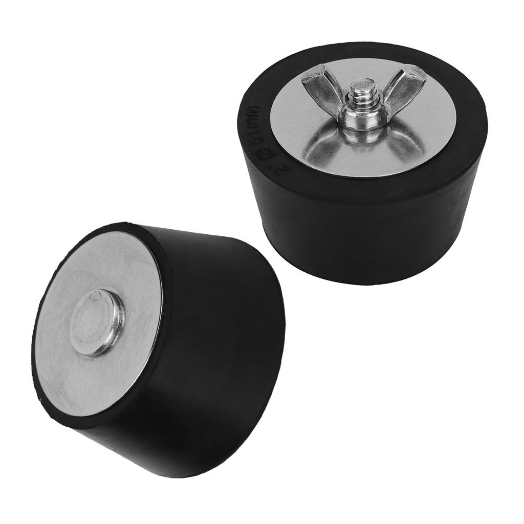 2PCS 2in Rubber Expansion Winterizing Plug for Swimming Pool Spa Pipework Winter Fittings