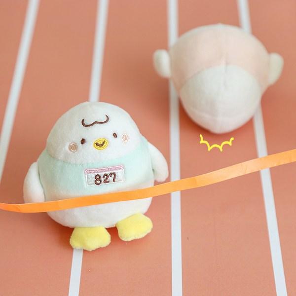 Mochi Town Running Duck Stress Ball, 80mm, Odangi Apricot, Popular toys for Korean children