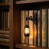 Unique Home Office Accessories Library Lantern Mini Bookshelf Lamp, Vintage Hanging Light with Warm Glow, Atmosphere Reading Decorative for Study And