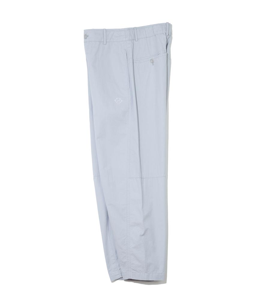 Nontai Cotton Wide Curved Pants (Greyish Sky)