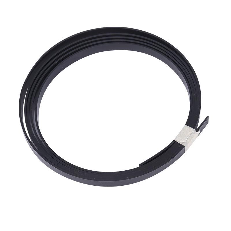 Guitar Binding Decorative Strip 1650x6x1.5mm - ABS Material for Guitar Making чёрный