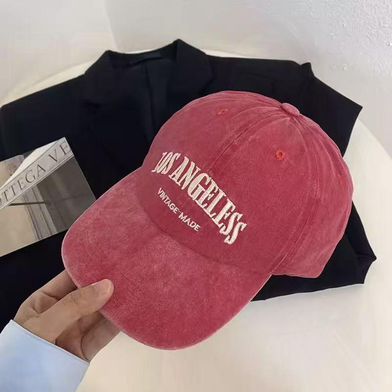 Vintage Washed Baseball Cap for Women | Distressed Dad Hat | Oversized Fit & UV Protection&One Size Fits Head Circumference 54-60cm
