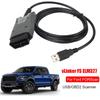 For Mazda Car Diagnostic Scanner VLinker FS USB ELM 327 OBD 2 HS/MS-CAN For Ford FORScan Interface Tools OBDII FS ELM327