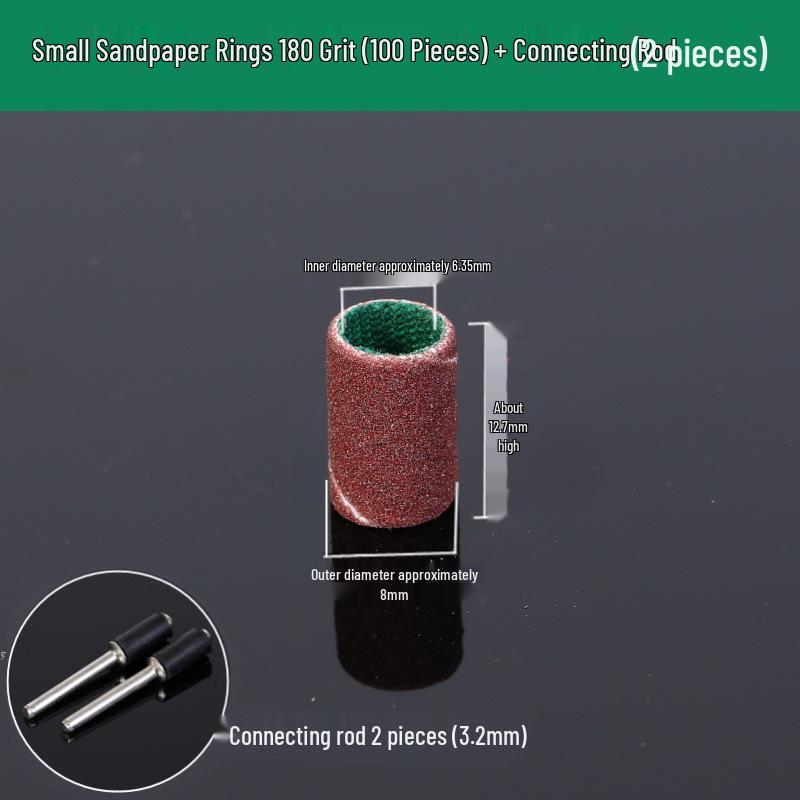 Electric Grinder Sanding Ring & Polishing Tool for Metal, Wood, and Rust Removal