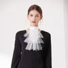 Elegant Elizabethan Neck Ruff Detachable Ruffled Collar Renaissance Collar  Theatrical Performances