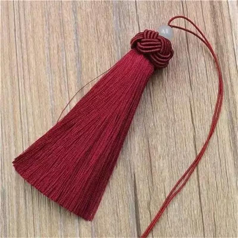 Multi-color DIY Pineapple Cap Tassels - High-end Chinese Knot Hanging Ornaments, Free Shipping