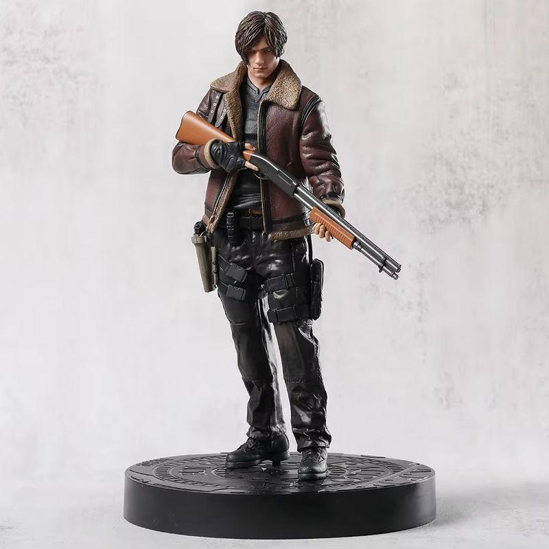 Movie Activity Character Leon S. Kennedy Figure Gk Statue Model Collection Toy Desktop Doll In Stock Great for Daily Use