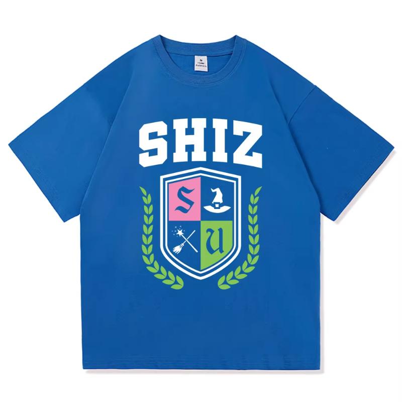 Shiz University Tričko Móda Dámské Estetické Film Zlá Tričko Unisex Vysoce Kvalitní Ležérní Elphaba Glinda Bavlněná Trička