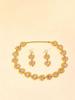 Retro European and American Court Style Colorful Heart Necklace Set