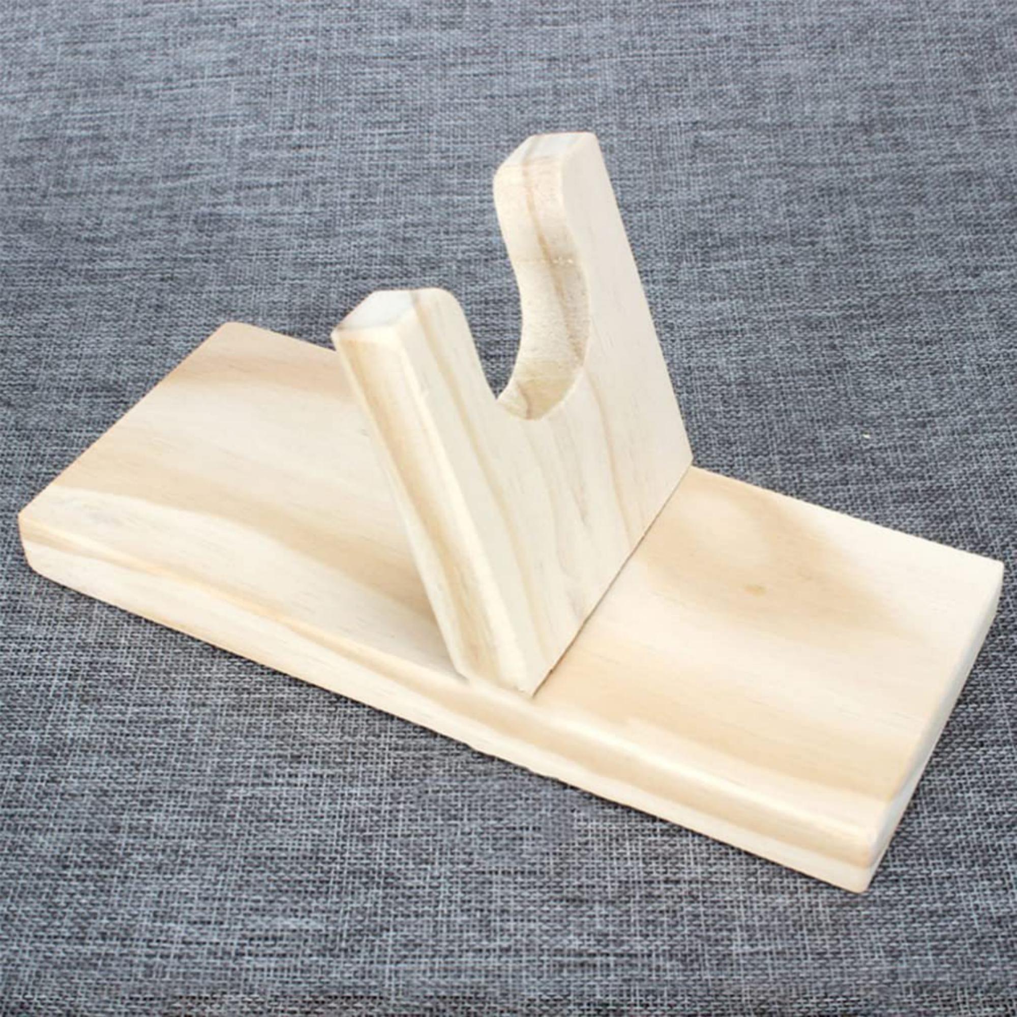 

Hot Glue Gun Holder Glue Gun Stand Tools Storage Holder Bracket 20x8cm Wood Hot Glue Machine Base Craft Room Organizer