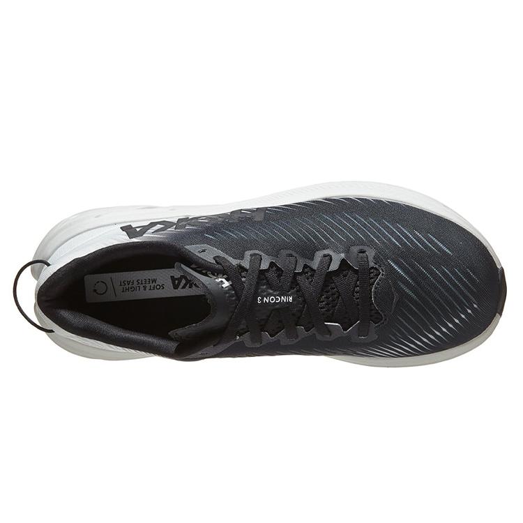 HOKA ONE ONE Rincon 3 Wide 'Black White' Women's 1121371-BWHT