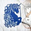 Horse Cutting Dies Carbon Steel Embossing Die Cuts Decorative Stencil for Gift Card Making DIY Scrapbooking Photo Albums