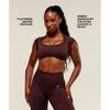 Gymshark Adapt Fleck X Whitney Short Sleeve Crop Top Cherry Purple Rich Maroon B4c3a Pcgn