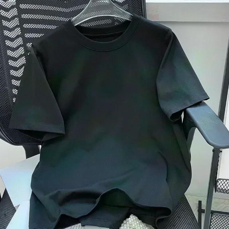 Labubu Cute Pet Print Summer T-shirt Men's Slim Ins Harajuku Short-sleeved K2y Couple Fishing Suit