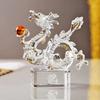 Crystal Flying Dragon Decoration Gift Box Christmas Gifts Living Room Office Desktop Home Decoration  Sculpture Handicrafts