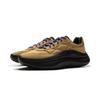 New LiNing Cloud Wave Lace Cushioned Anti Slip And Wear Resistant Lightweight Low Top Casual Shoes Men's Curry Yellow AGLU299-1
