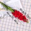 Artificial Hyacinth Green Leaves Violet Fake Silk Artificial Flowers Mariage Birthday Party Bridal Floral Home Decoration