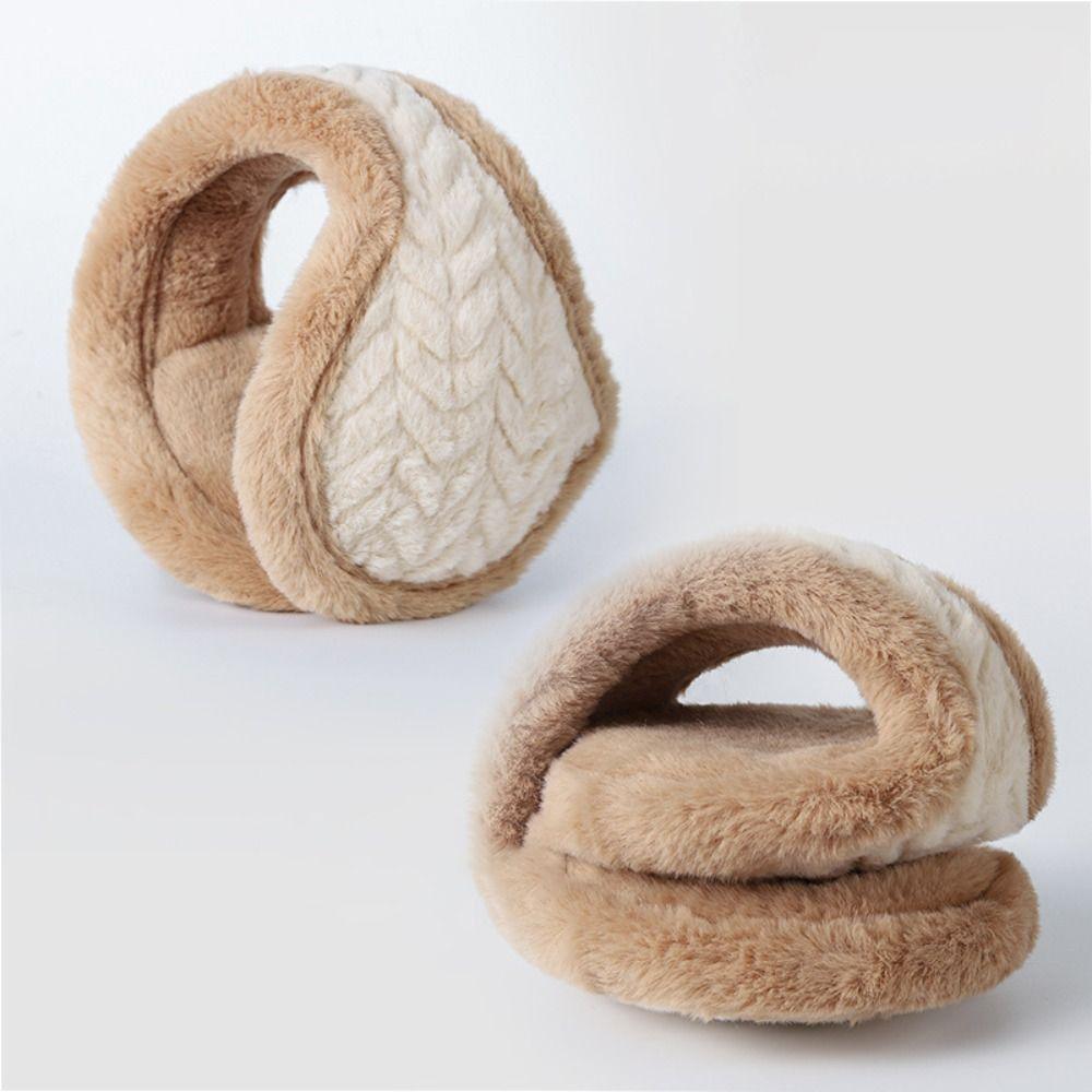 Neuer Faltbarer Plüsch Warmer Ohrenschützer Weicher Plüsch Kälteschutz Outdoor Ohrenklappe Verdickter Ohrenschützer Ohrwärmer Winter