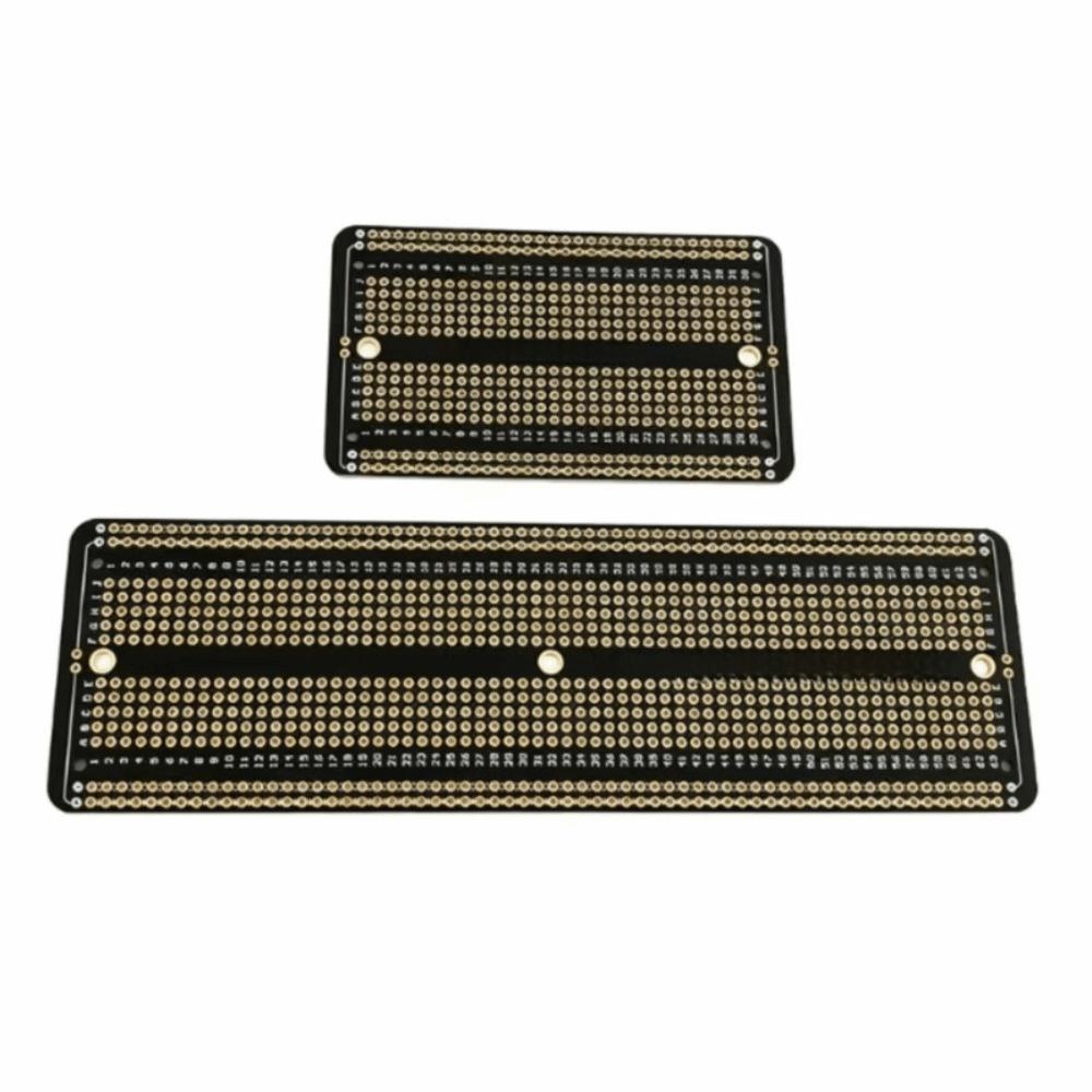 Gold-plated Solder PCB Prototype Board Five-hole Prototype Breadboard Welding Practice
