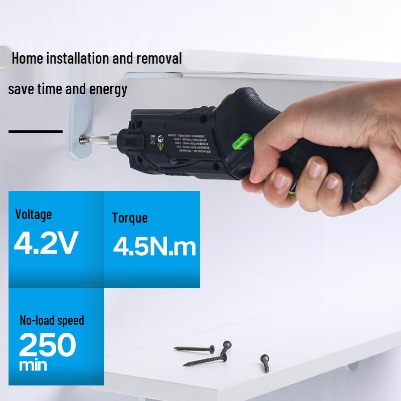 Kit cacciavite elettrico ricaricabile Leiming 4,2V Spina CN (adattatore incluso)